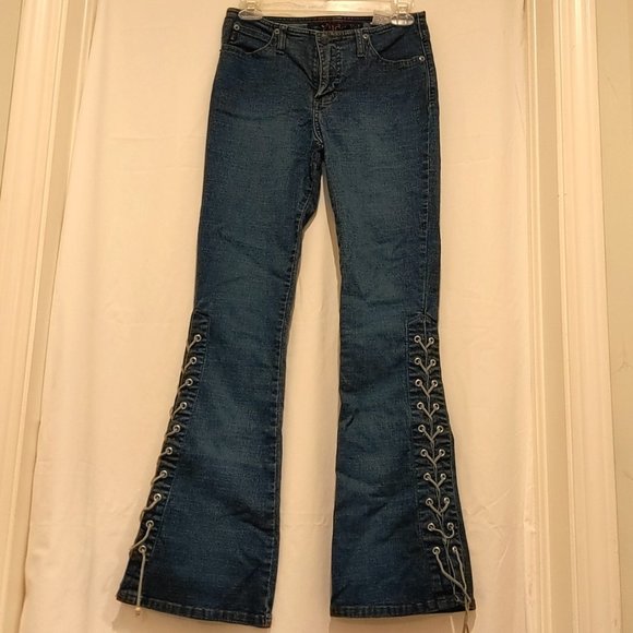 Jean Mudd Taille 11 Pour Juniors - Boot Cut Avec Poche Bling-bling - Occasion Très Bon état